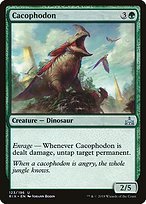 Matte Finish Rivals of Ixalan Cacophodon ( #123 )