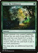 Matte Finish Rivals of Ixalan Enter the Unknown ( #128 )