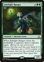 Matte Finish Rivals of Ixalan Jadelight Ranger ( #136 )