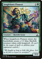 Matte Finish Rivals of Ixalan Jungleborn Pioneer ( #137 )