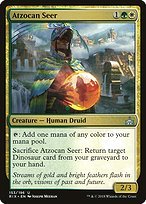 Matte Finish Rivals of Ixalan Atzocan Seer ( #153 )