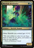 Matte Finish Rivals of Ixalan Merfolk Mistbinder ( #164 )