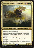Matte Finish Rivals of Ixalan Zacama, Primal Calamity ( #174 )