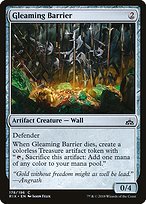 Matte Finish Rivals of Ixalan Gleaming Barrier ( #178 )