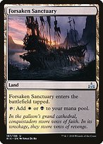Matte Finish Rivals of Ixalan Forsaken Sanctuary ( #187 )