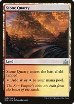 Matte Finish Rivals of Ixalan Stone Quarry ( #190 )