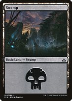 Matte Finish Rivals of Ixalan Swamp ( #194 )