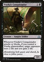 Matte Finish Rivals of Ixalan Vraska's Conquistador ( #199 )