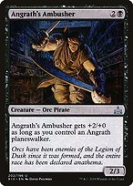 Matte Finish Rivals of Ixalan Angrath's Ambusher ( #202 )