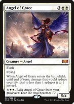 Glossy Finish Ravnica Allegiance Angel of Grace ( #1 )