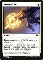 Glossy Finish Ravnica Allegiance Arrester's Zeal ( #4 )