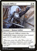 Glossy Finish Ravnica Allegiance Haazda Officer ( #10 )