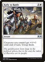 Glossy Finish Ravnica Allegiance Rally to Battle ( #18 )