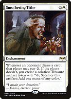 Glossy Finish Ravnica Allegiance Smothering Tithe ( #22 )