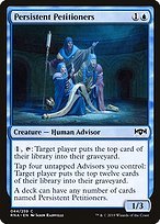 Glossy Finish Ravnica Allegiance Persistent Petitioners ( #44 )