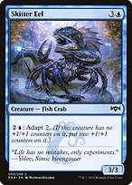 Glossy Finish Ravnica Allegiance Skitter Eel ( #53 )