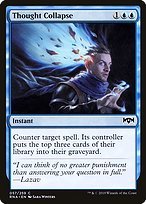 Glossy Finish Ravnica Allegiance Thought Collapse ( #57 )