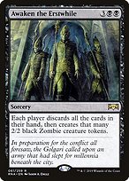 Glossy Finish Ravnica Allegiance Awaken the Erstwhile ( #61 )
