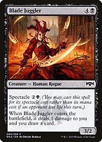 Glossy Finish Ravnica Allegiance Blade Juggler ( #63 )