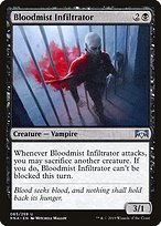 Glossy Finish Ravnica Allegiance Bloodmist Infiltrator ( #65 )