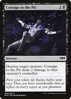 Glossy Finish Ravnica Allegiance Consign to the Pit ( #69 )