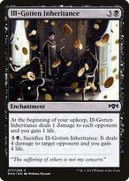 Glossy Finish Ravnica Allegiance Ill-Gotten Inheritance ( #77 )