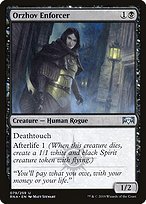 Glossy Finish Ravnica Allegiance Orzhov Enforcer ( #79 )