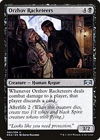 Glossy Finish Ravnica Allegiance Orzhov Racketeers ( #80 )