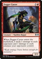 Glossy Finish Ravnica Allegiance Dagger Caster ( #97 )