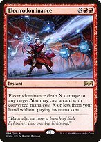 Glossy Finish Ravnica Allegiance Electrodominance ( #99 )