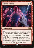 Glossy Finish Ravnica Allegiance Mirror March ( #108 )