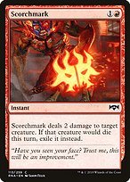 Glossy Finish Ravnica Allegiance Scorchmark ( #113 )