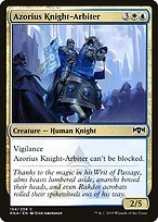 Glossy Finish Ravnica Allegiance Azorius Knight-Arbiter ( #154 )