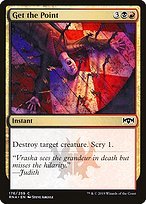 Glossy Finish Ravnica Allegiance Get the Point ( #176 )