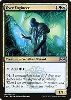 Glossy Finish Ravnica Allegiance Gyre Engineer ( #180 )