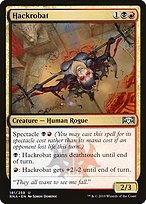 Glossy Finish Ravnica Allegiance Hackrobat ( #181 )