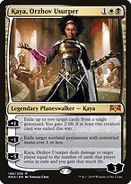 Glossy Finish Ravnica Allegiance Kaya, Orzhov Usurper ( #186 )