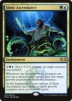 Glossy Finish Ravnica Allegiance Simic Ascendancy ( #207 )