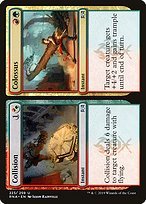 Glossy Finish Ravnica Allegiance Collision // Colossus ( #223 )