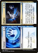 Glossy Finish Ravnica Allegiance Depose // Deploy ( #225 )