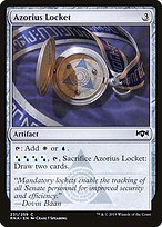 Glossy Finish Ravnica Allegiance Azorius Locket ( #231 )
