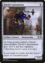Glossy Finish Ravnica Allegiance Dovin's Automaton ( #268 )