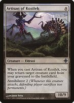 Glossy Finish Rise of the Eldrazi Artisan of Kozilek ( #2 )