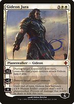 Glossy Finish Rise of the Eldrazi Gideon Jura ( #21 )
