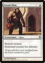 Glossy Finish Rise of the Eldrazi Guard Duty ( #23 )