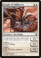 Glossy Finish Rise of the Eldrazi Knight of Cliffhaven ( #29 )