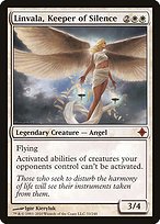 Glossy Finish Rise of the Eldrazi Linvala, Keeper of Silence ( #33 )