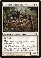 Glossy Finish Rise of the Eldrazi Stalwart Shield-Bearers ( #46 )