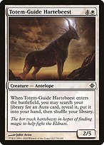 Glossy Finish Rise of the Eldrazi Totem-Guide Hartebeest ( #50 )