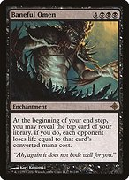 Glossy Finish Rise of the Eldrazi Baneful Omen ( #96 )
